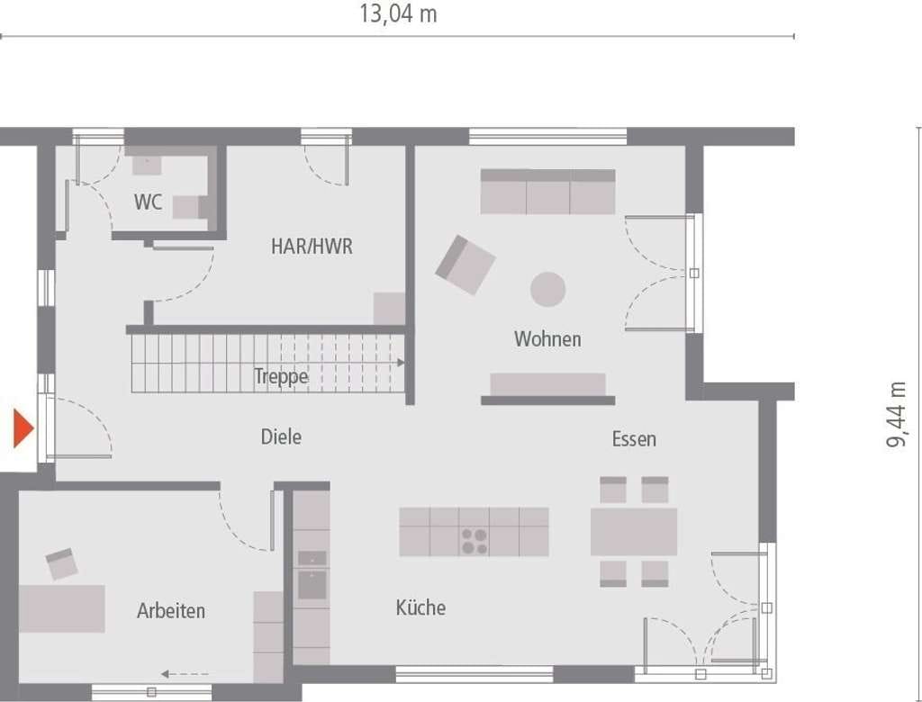 Immobilie in Eichstätt - BAUHAUS-ARCHITEKTUR IN OKAL-DESIGN - Bild 4