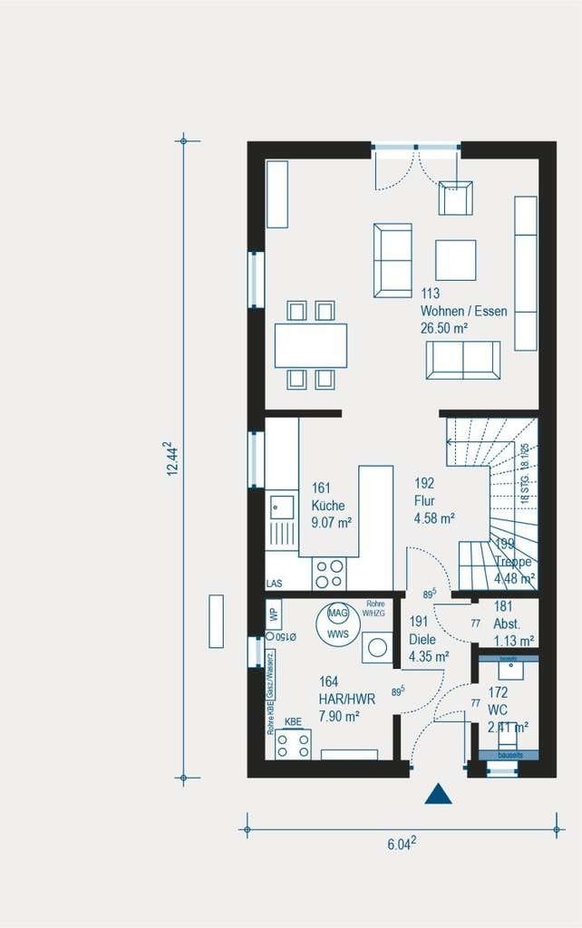 Immobilie in Iffezheim - Modernes Doppelhaus Double 11 - Komfortables Wohnen mit durchdachtem Design - Bild 2
