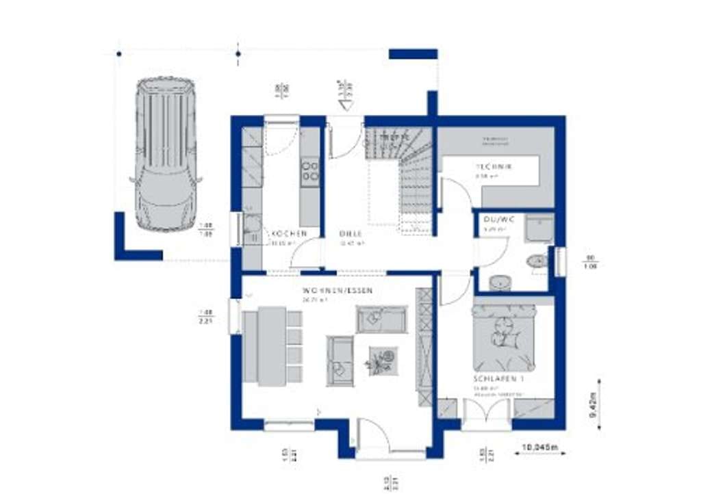 Immobilie in Hünfeld - Bien-Zenker: Ihr individuelles Zuhause in Hünfeld - modern, nachhaltig, perfekt geplant - Bild 3