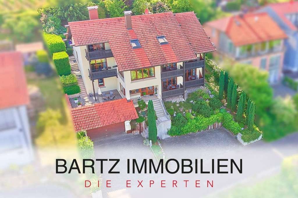 Immobilie in Gleiszellen-Gleishorbach - Einfamilienhaus mit 4 Ferienappartements und traumhaften Panoramablick - Bild 0