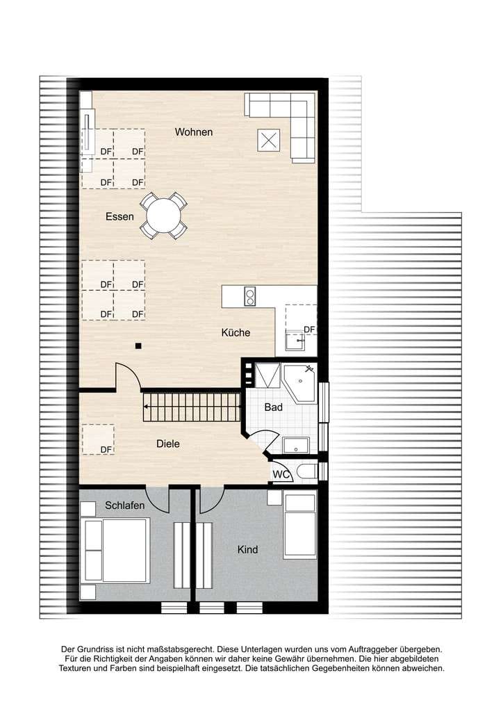 Immobilie in Heroldstatt - Großzügige Wohnung im Herzen von Heroldstatt - Bild 0