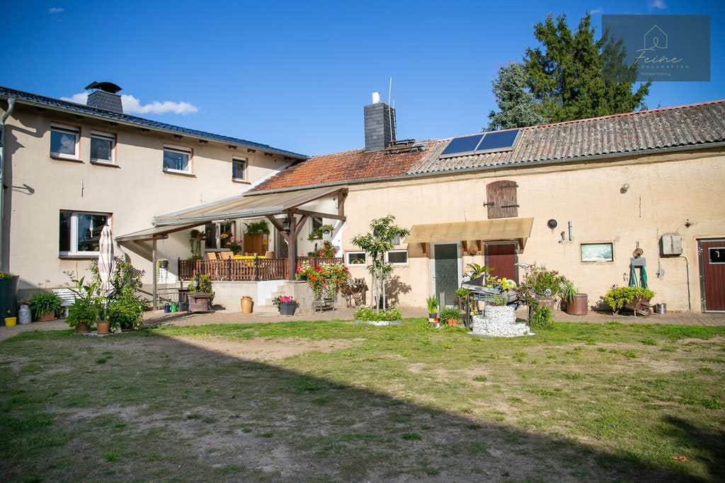 Immobilie in Niederer Fläming - Traumhaftes Anwesen mit Bauernhaus, Scheune und weitläufigem Grundstück - Bild 1