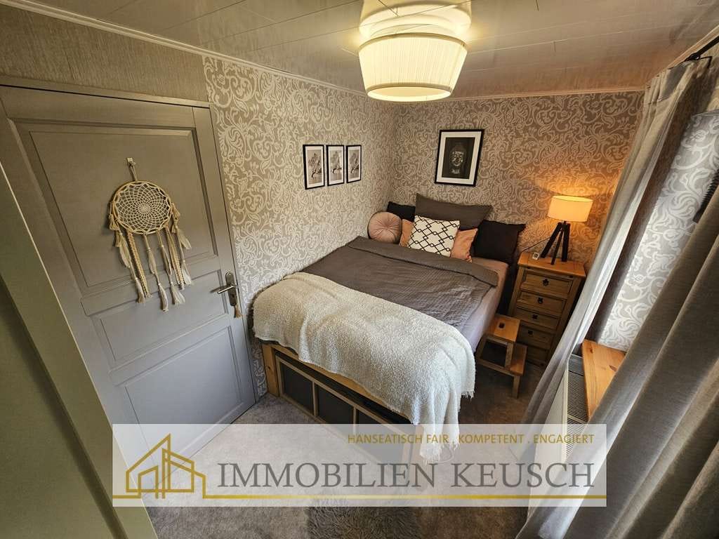 Immobilie in Vollersode - Traumhaftes und massiv gebautes Tiny House mit überdachter Terrasse & Schuppen in ruhiger Lage - Bild 3