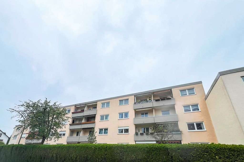 Immobilie in Gersthofen - Entspannt wohnen vor den Toren Augsburgs - zentrale 3-Zimmer-Wohnung im Herzen Gersthofens - Bild 1