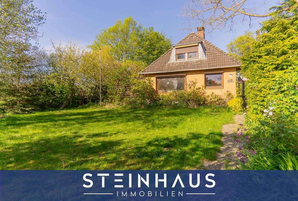 Immobilie in Rellingen - Einfamilienhaus mit viel Platz und Gestaltungspotenzial in Rellingen-Egenbüttel - Bild 0