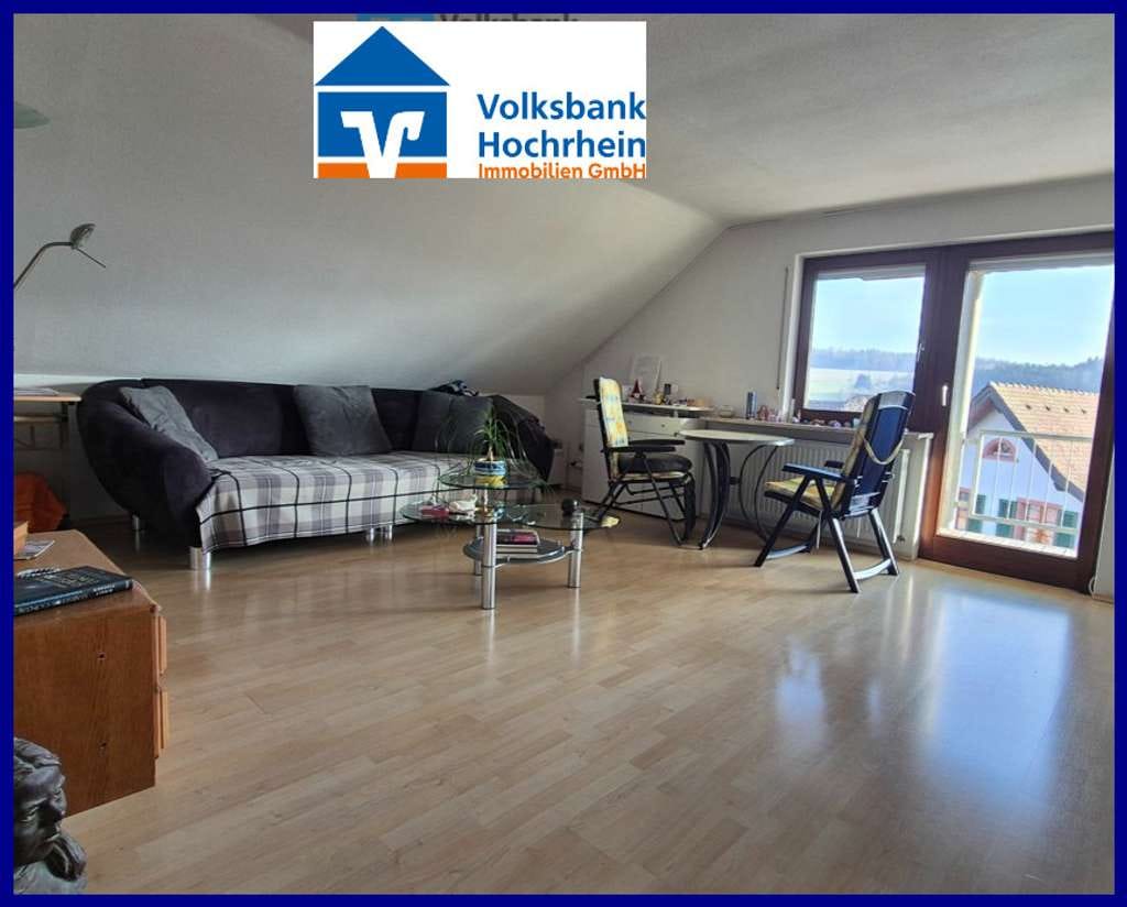 Immobilie in Klettgau - Erzingen /Bühl - 71 m² - Grenznah wohnen - 3-Zimmer DG - Bild 0