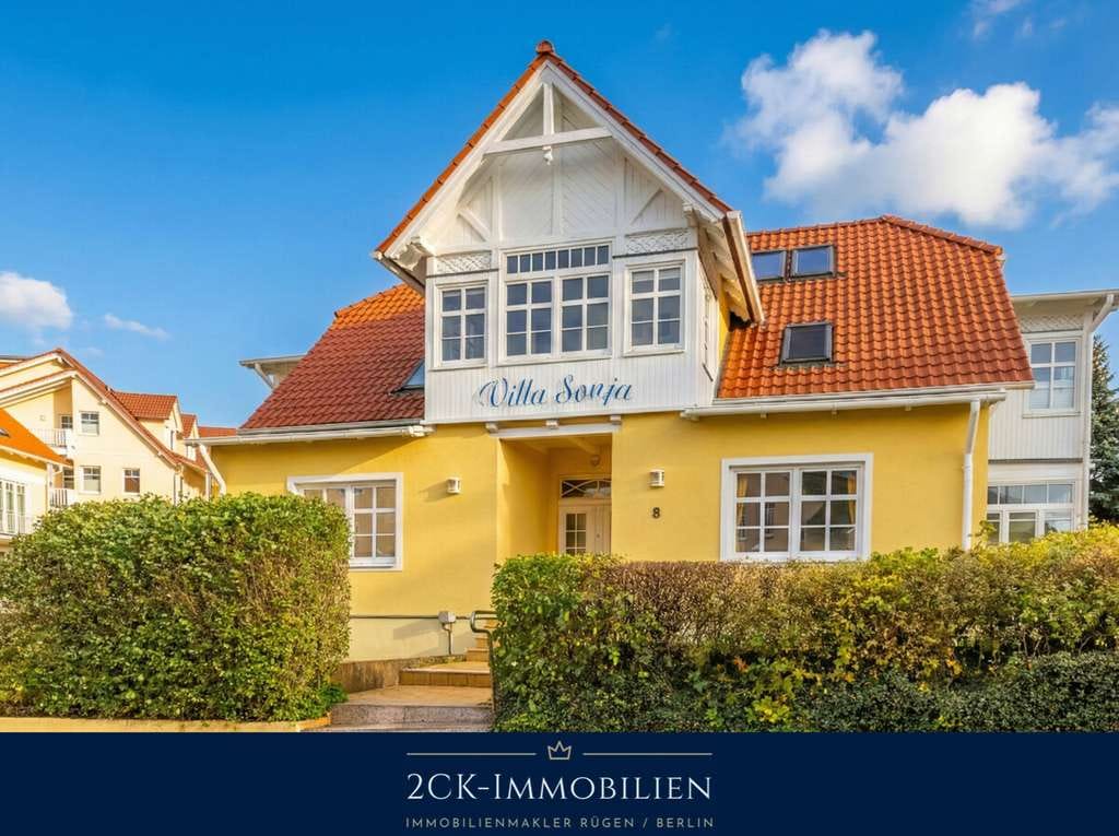 Immobilie in Göhren - sanierte Bäderstil-Villa im Ostseebad Göhren: 4 bezugsfertige Ferienwohnungen in Strandnähe! - Bild 1