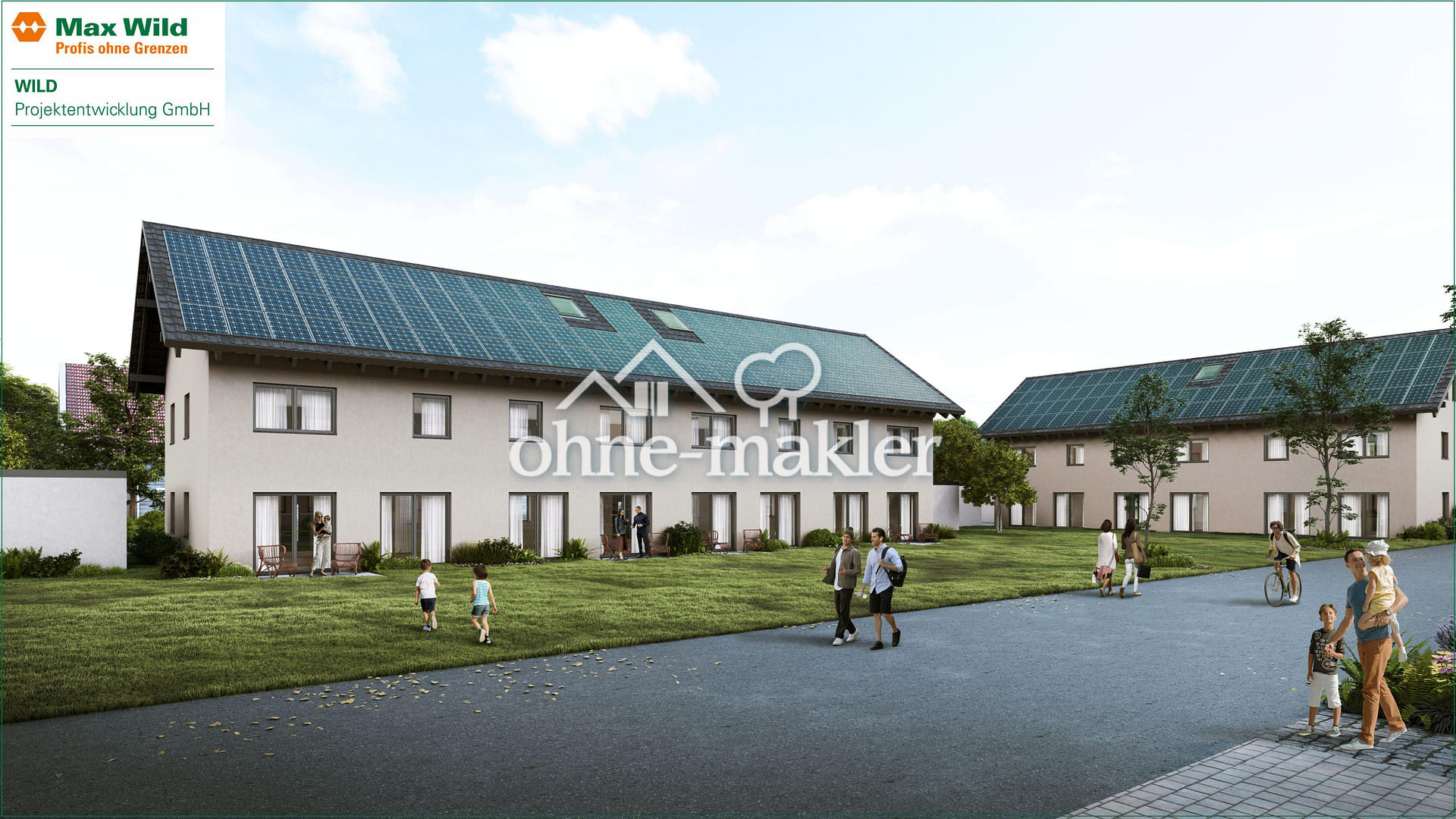 Immobilie in Dettingen an der Iller - Neubau KFW 40-QNG Plus Reihenmittelhaus im Ortskern von Dettingen - Bild 0