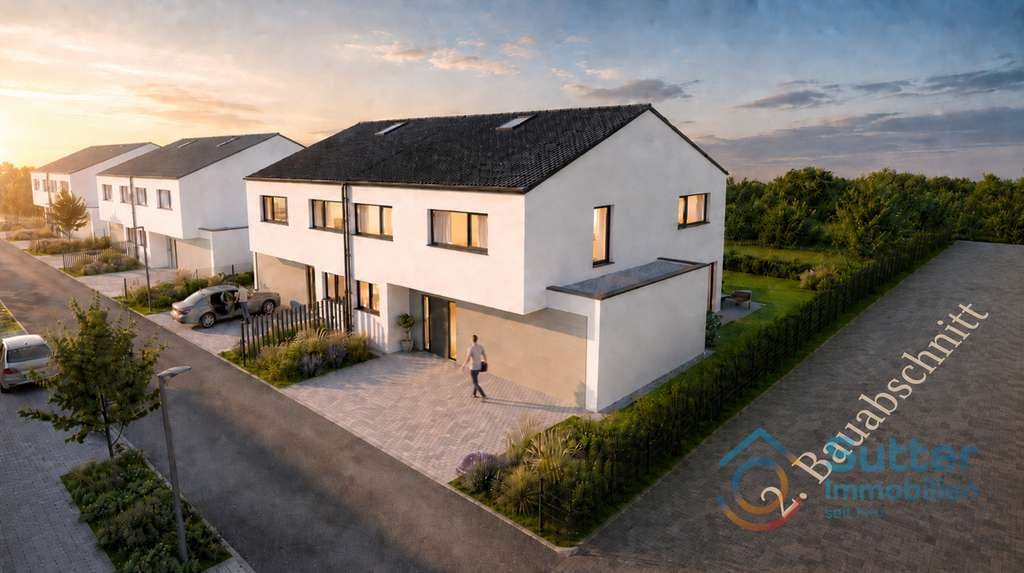 Immobilie in Rieden - Erstbezug - Doppelhaushälfte mit Garage in Zellerberg - Bild 0