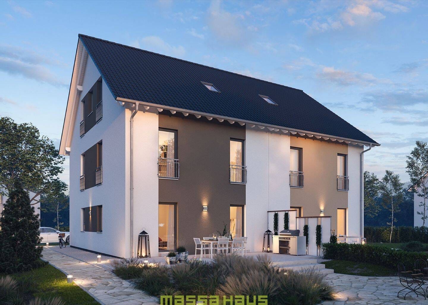 Immobilie in Vörstetten - Doppelt bauen, clever sparen: Ihre Doppelhaushälfte mit voller Gestaltungsfreiheit - Bild 3
