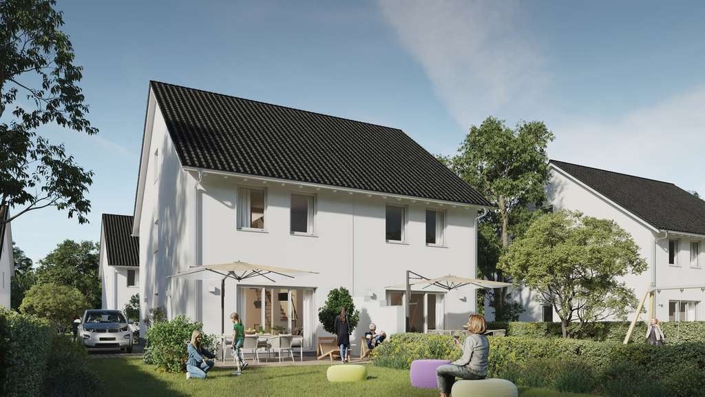 Immobilie in Heßheim - Familienfreundliche Doppelhaushälfte inklusive Keller und moderner Ausstattung in Heßheim - Bild 1