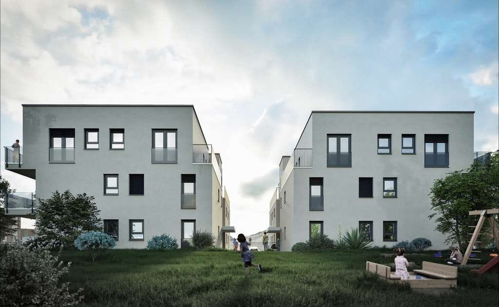 Immobilie in Widdern - Über den Dächern wohnen – 3 Zimmer mit großer Terrasse zum Genießen - Bild 2