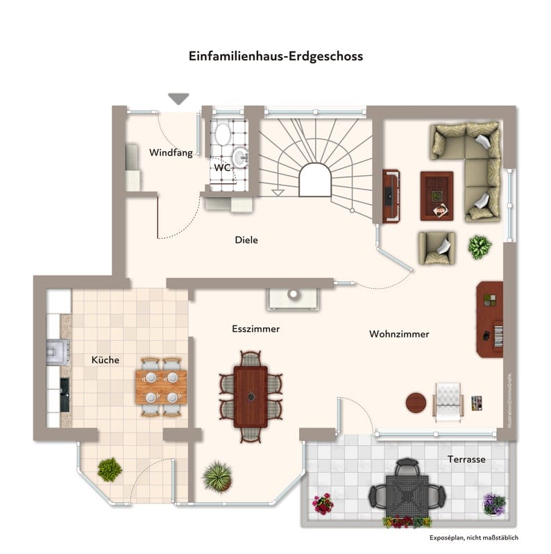 Immobilie in Bad Orb - AS-Immobilien.com +++ Attraktiv, hell und großzügig - Einfamilienhaus in Bad Orb - Bild 4