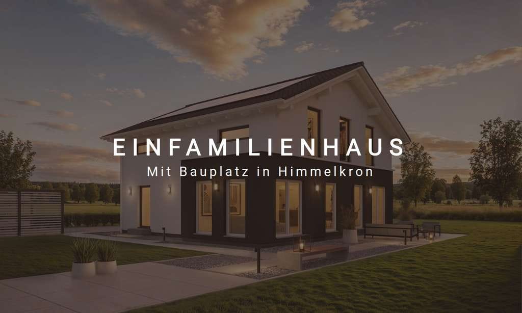 Immobilie in Himmelkron - Die Gelegenheit in Himmelkron – Einzigartiger 4-Zimmer-Neubau incl. Grundstück - Bild 0