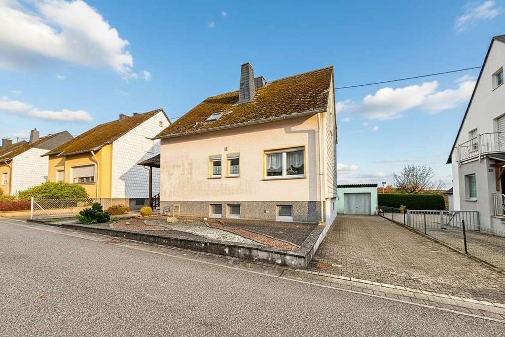 Immobilie in Osburg - REDUZIERT: Gepflegtes EFH mit unverbaubarem Ausblick, Keller, großem Garten und praktischer Garage! - Bild 0