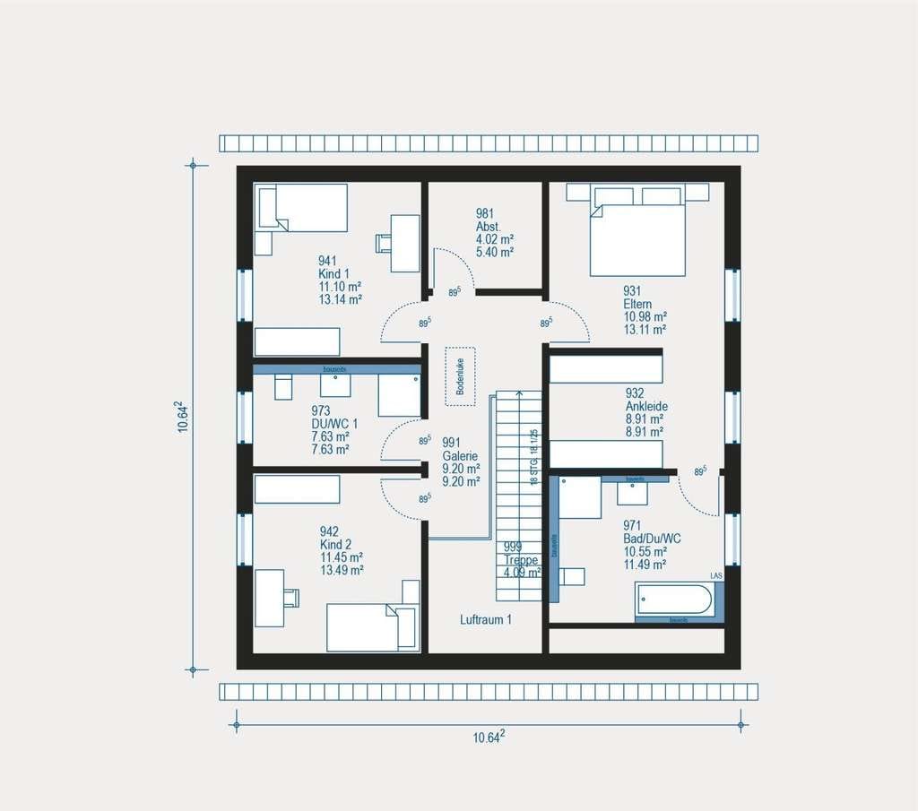 Immobilie in Scheidegg - modernes Einfamilienwohnhaus mit Grundstück in Gemeindelage - Bild 3