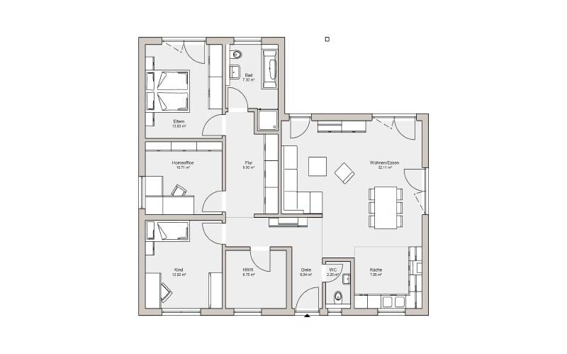 Immobilie in Eineborn - Beliebter Bungalow mit tollem Grundriss am Fuße des Thüringer Waldes - Bild 2