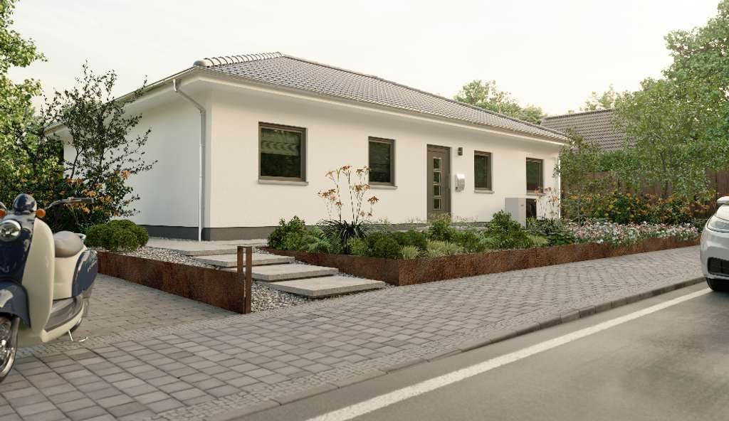 Immobilie in Eiterfeld - Der Bungalow mit dem charmanten Walmdach – stufenlos glücklich sein in Eiterfeld OT Leimbach - Bild 1
