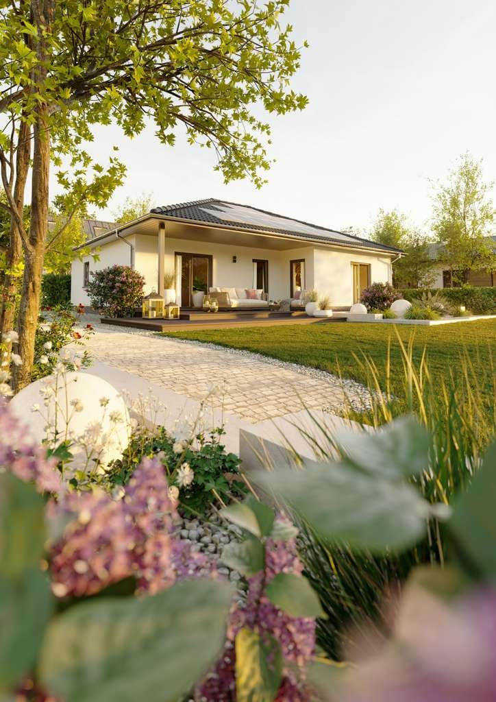 Immobilie in Mettingen - Winkelbungalow 108: Stufenloses Wohnglück mit besonderem Charme - Bild 0