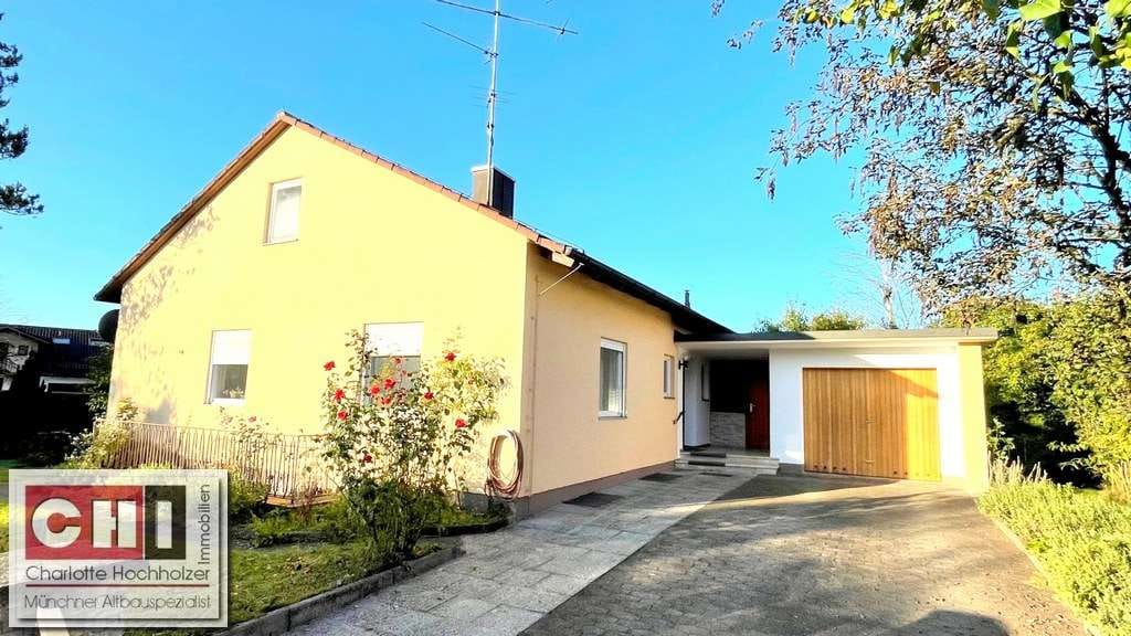 Immobilie in Edling - Nähe Wasserburg  - charmantes, kleines Haus mit großem Garten  - für Naturliebhaber  - - Bild 1