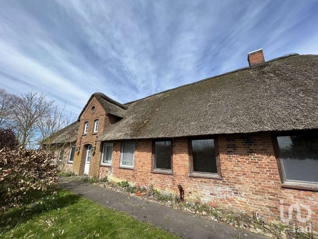 Immobilie in Hattstedtermarsch - Reetgedeckter Traum unter Nordseewolken – Friesisches Langhaus mit Geschichte - Bild 1