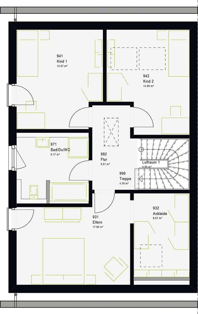Immobilie in Jembke - Neubau Doppelhaushälfte SCHLÜSSELFERTIG - Jembke Altdorf- Bauen mit massa Haus - Bild 4