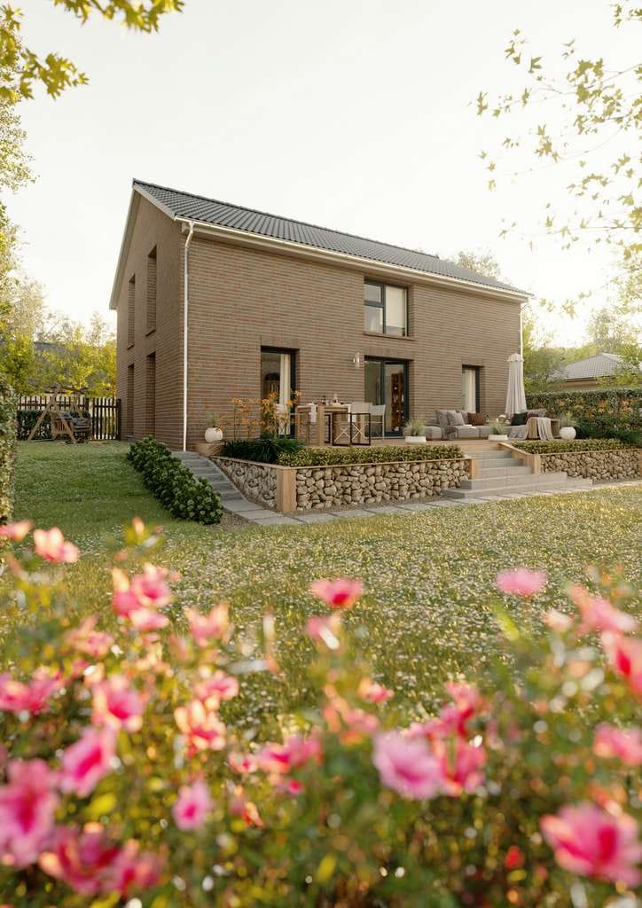 Immobilie in Querenhorst - Mit Grundstück: Zeitlose Eleganz im modernen Town & Country Landhaus in Querenhorst - Bild 3