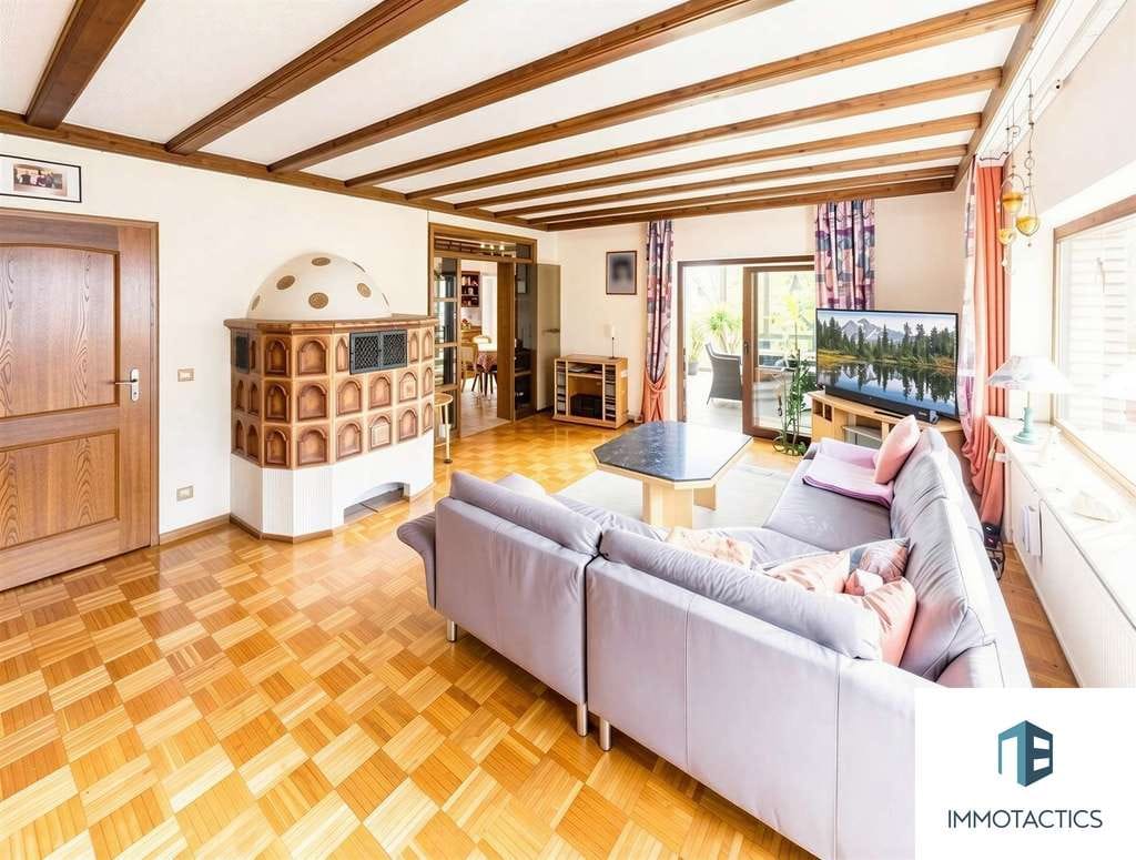 Immobilie in Kirschroth - Großzügiges Wohnhaus mit Garten, Schwimmteich & Sauna - Viel Platz auf separaten Ebenen - Bild 4