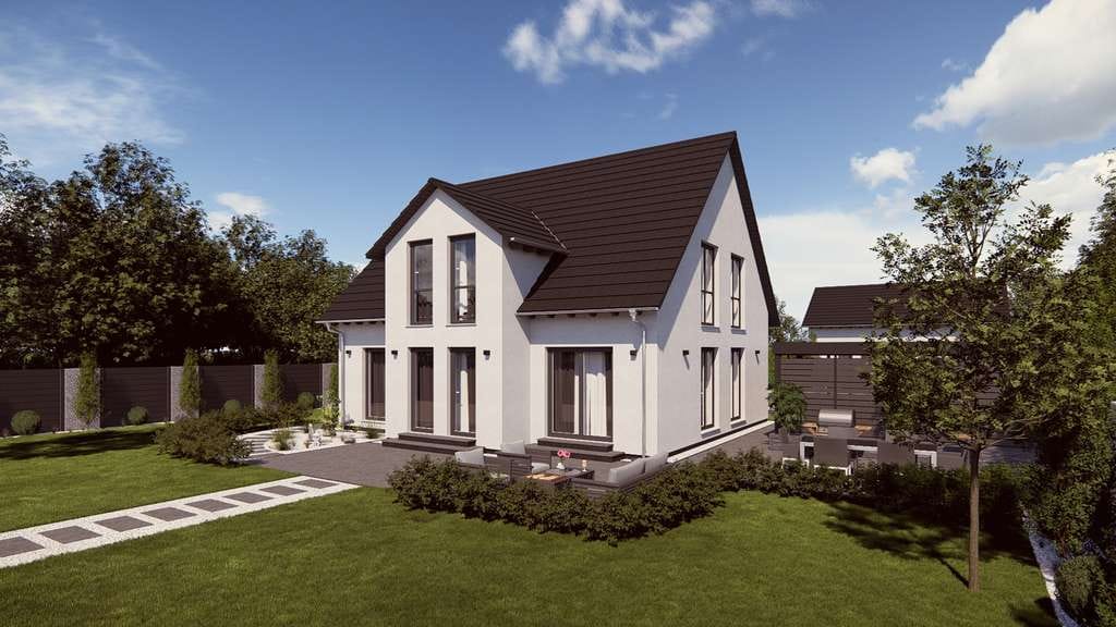 Immobilie in Schwabach - Modernes Einfamilienhaus mit Zwerchgiebel - Bild 0