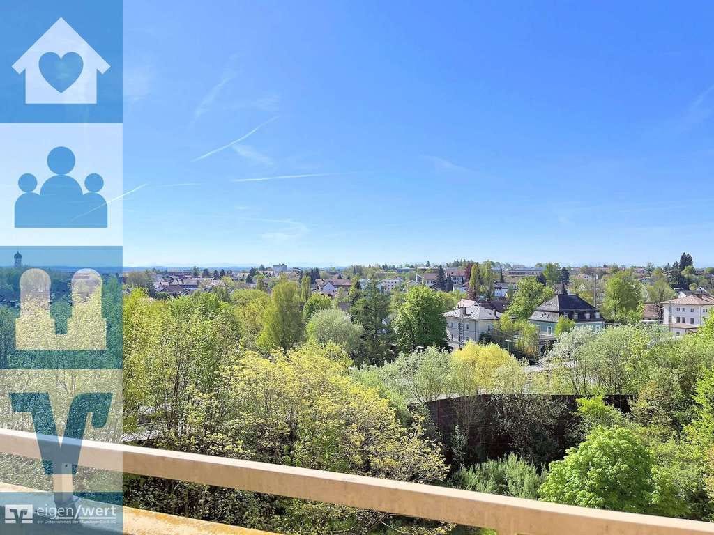 Immobilie in Markt Schwaben - 1-Zimmer-Wohnung mit Südbalkon und Bergblick - Bild 0