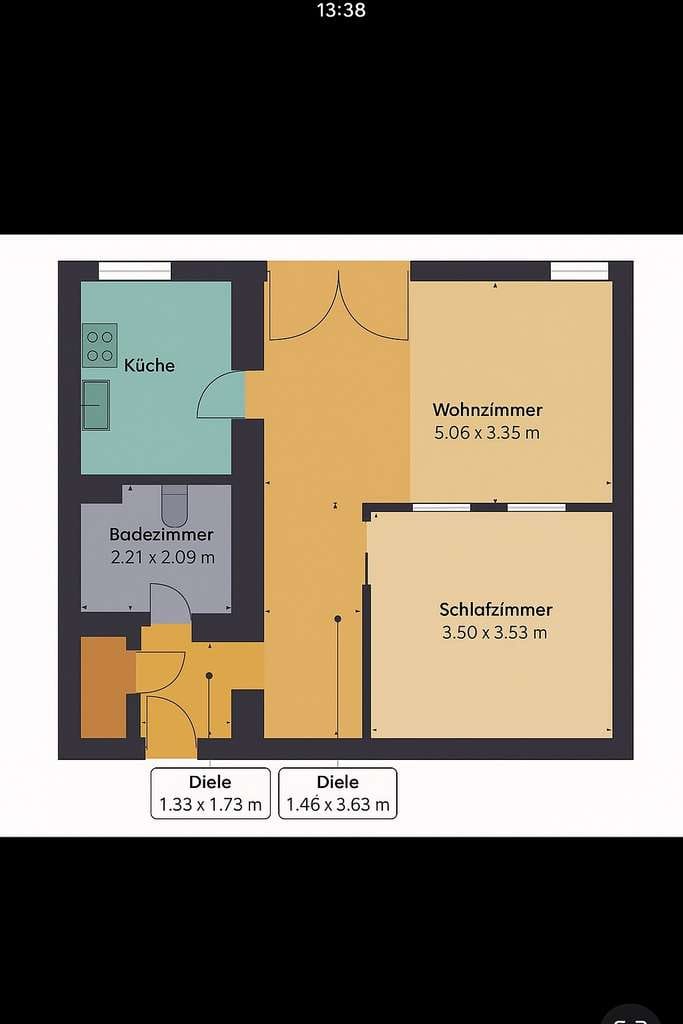 Immobilie in Neuberg - Wohnung im Erdgeschoss mit Balkon, Keller und Tiefgarage  - Bild 0