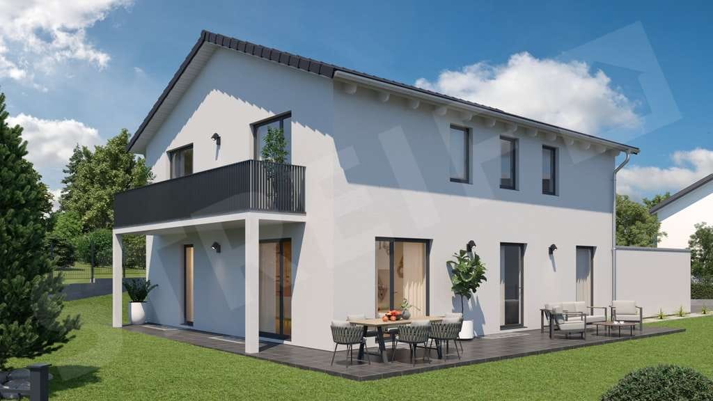 Immobilie in Scheyern - Baugenehmigung bereits erteilt - Einfamilienhaus auf großem Grundstück - Bild 1