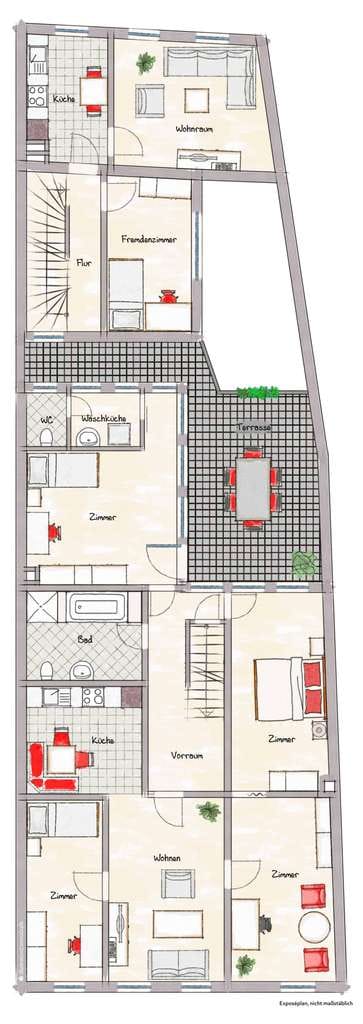 Immobilie in Erlangen - Wohn-/Geschäftshaus Erlangen - Altstadt...zentrale Lage mit Potential - Bild 3