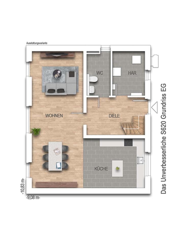 Immobilie in Garstedt - Einfamilienhaus S620 – Ein Raumwunder für Familien – Heinz von Heiden GmbH Massivhäuser - Bild 0