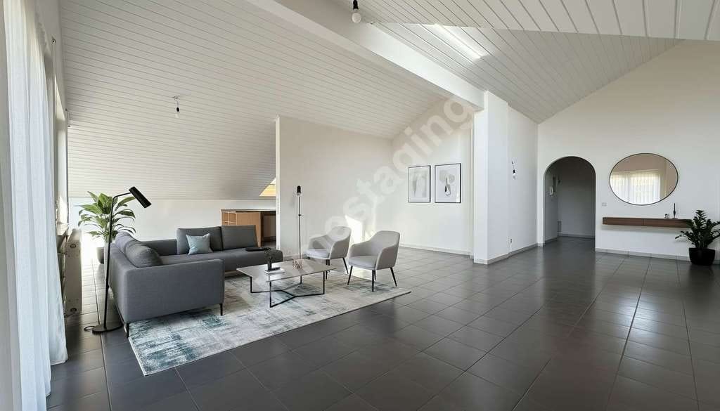 Immobilie in Brackenheim - Offenes Wohnen unter dem Dach – Großzügige 3-Zimmer-Wohnung mit Charme & Balkon - Bild 4