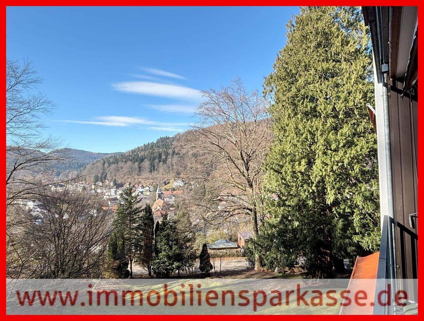 Immobilie in Bad Herrenalb - Grandiose Aussicht über die Stadt! - Bild 0