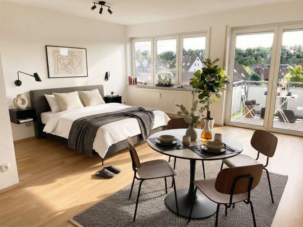 Immobilie in Ballrechten-Dottingen - Attraktive Kapitalanlage mit Perspektive – gepflegtes 1-Zimmer-Apartment in Ballrechten-Dottingen - Bild 1