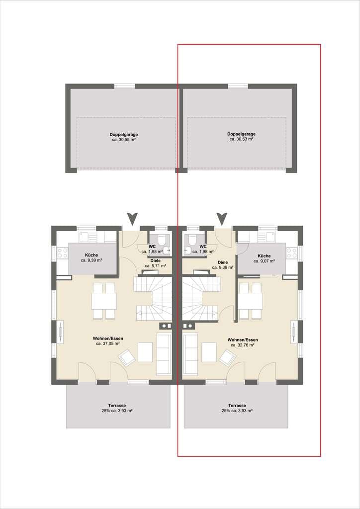 Immobilie in Irschenberg - Verwirklichen Sie Ihren Traum - Rohbau zum Selbstausbau - Bild 4