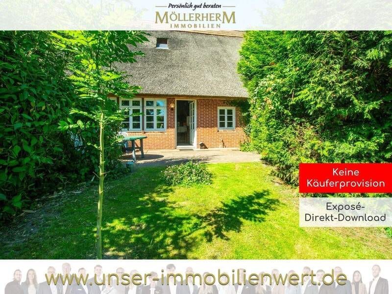 Immobilie in Brake - Reetdach-Bauernhaus mit 3 Wohneinheiten in Brake/Golzwarden - Bild 0