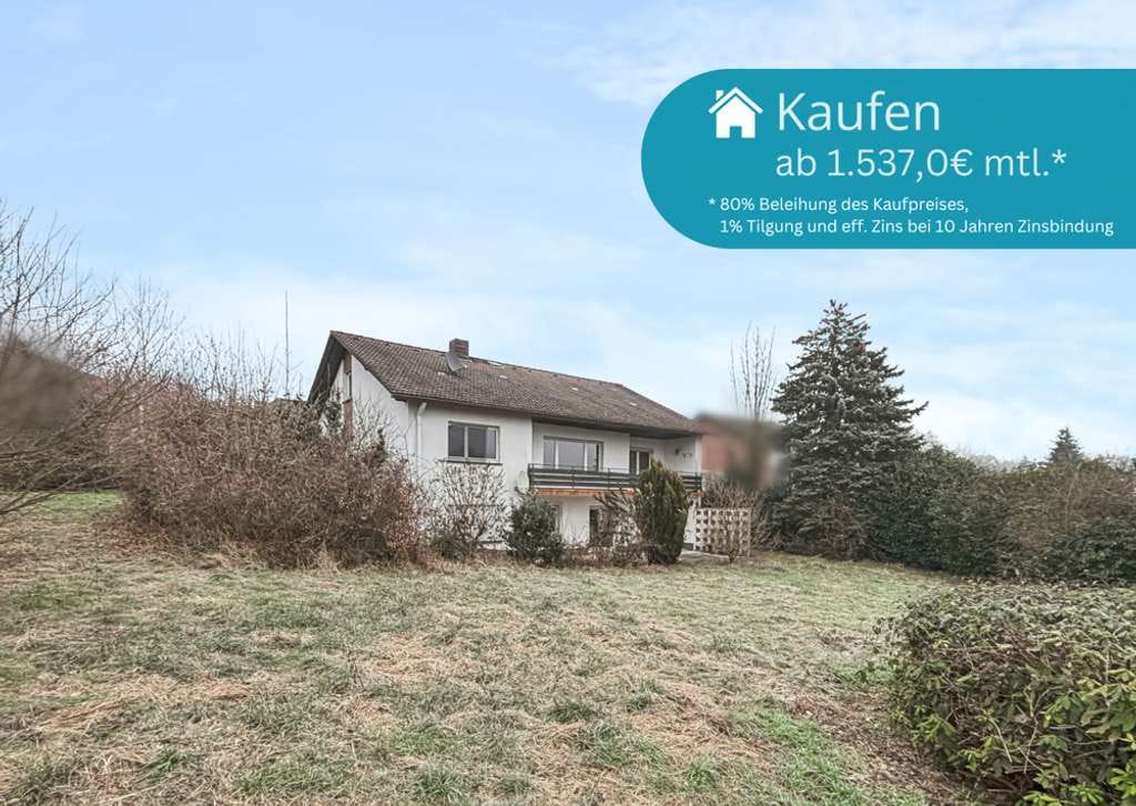 Immobilie in Otzberg - ++Freistehendes Haus mit 9 Zimmern und großzügigen Gartenparadies in ruhiger Lage ++ - Bild 0