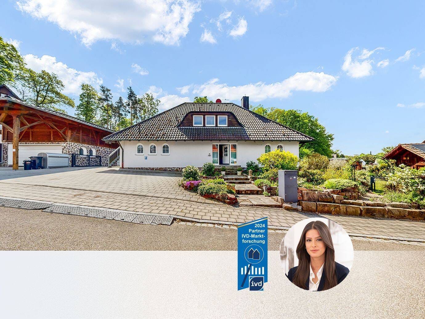 Immobilie in Schwarzenbruck - IMMOPARTNER - URLAUBSGEFÜHL ZUHAUSE - AUSSERGEWÖHNLICHES DOMIZIL IN SCHWARZENBRUCK - Bild 0