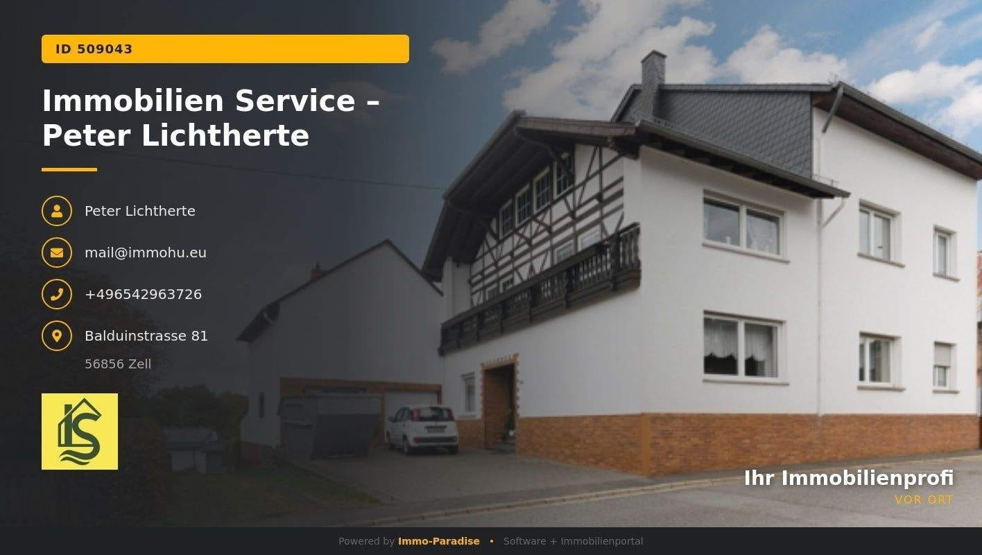 Immobilie in Lutzerath - LUTZERATH: Einfamilienhaus mit Einliegerwohnung oder Mehrgenerationenhaus? Sie haben die Wahl in Lutzerath - Bild 1
