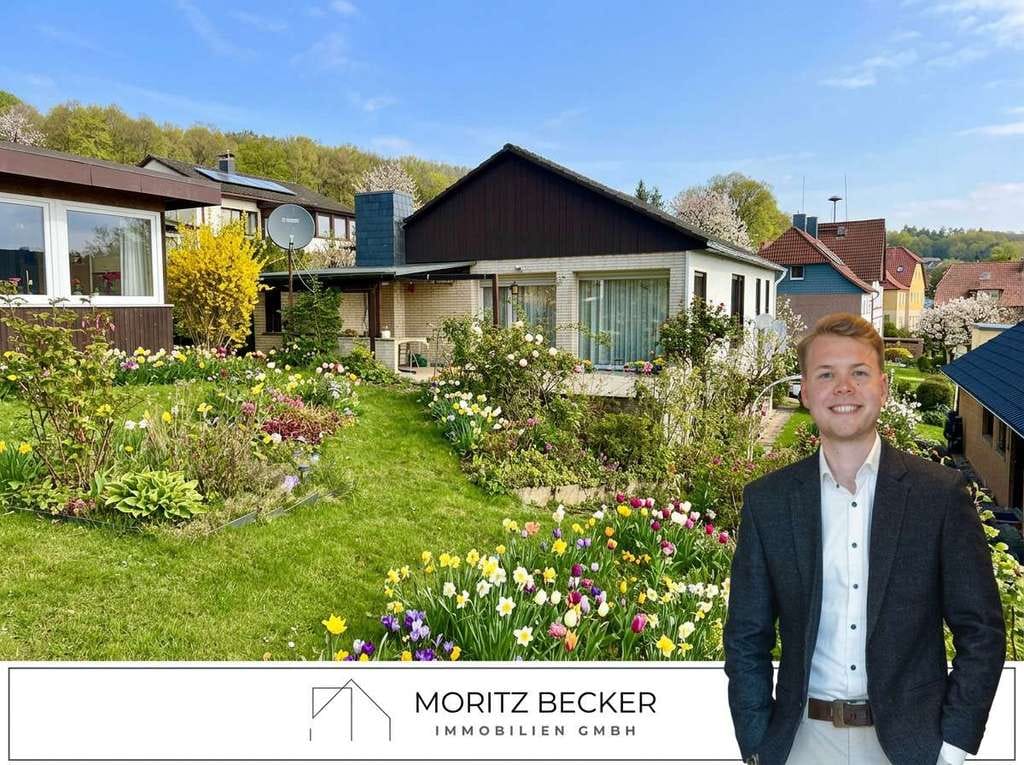 Immobilie in Salzhemmendorf - Haus in Osterwald mit traumhafter Fernsicht - Natur & ruhige Lage - Bild 0