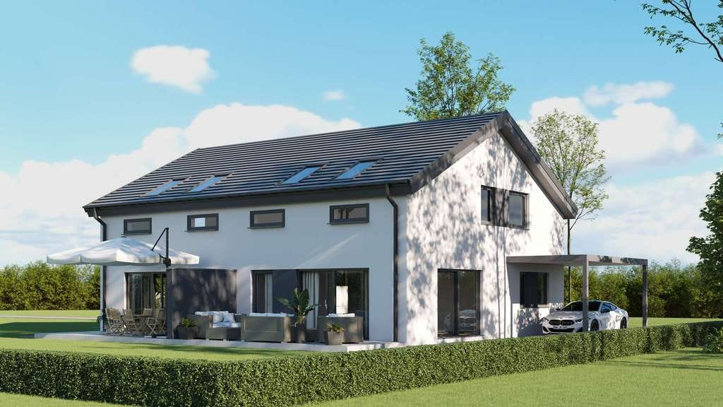Immobilie in Eberstadt - Alles drin, alles neu: KfW-55 Doppelhaushälfte in Eberstadt!!! - Bild 0