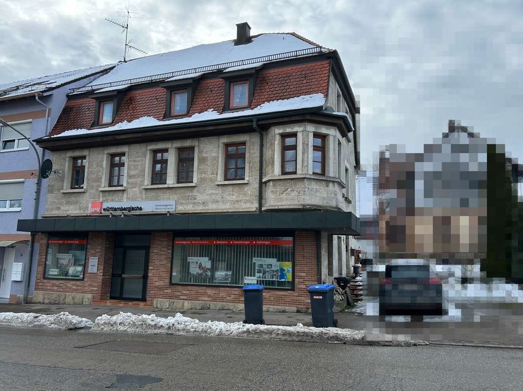 Immobilie in Gerabronn - Wohnen & Arbeiten vereint – 3 Parteienhaus mit Gewerbe - Bild 0