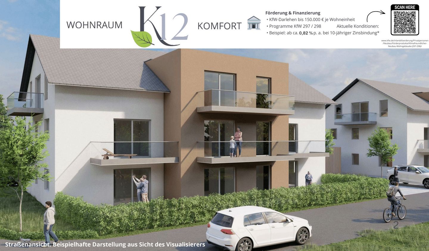Immobilie in Bernhardswald - KfW-40-QNG-Neubau mit attraktiver Renditechance bis zu 5,4 % - Bild 0