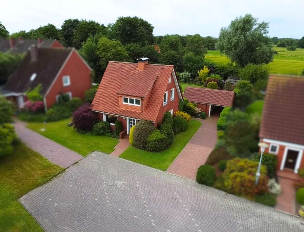 Immobilie in Esens - Großzügiges Einfamilienhaus mit Wintergarten, Kamin und Sauna in ruhiger Lage von Esens - Bild 3