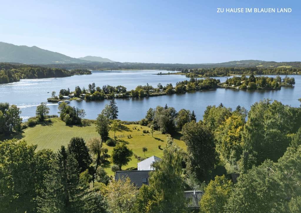 Immobilie in Seehausen am Staffelsee - VILLA VOR UNVERBAUBAREM SEEUFER - Bild 1