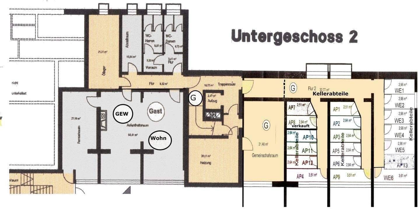 Immobilie in Bad Steben -  259 m² - 378 m²  für Wohnung und / oder gewerbliche Nutzung / Büro / Praxis / Fitness / Atelier / Ausstellung usw. - Bild 3