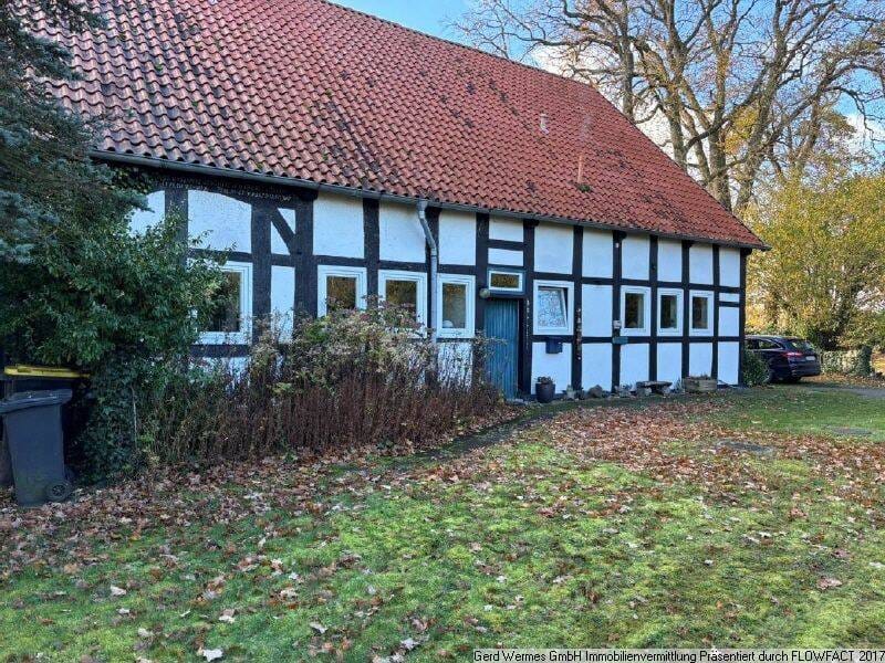 Immobilie in Bohmte - Seltene Gelegenheit! Fachwerk-Resthof in Bohmte-Herringhausen zu verkaufen - Bild 1